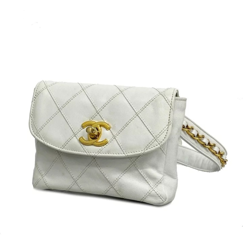 Authentic CHANEL vintage mini bum bag waist bag belt crossbody - Picture 1 of 13
